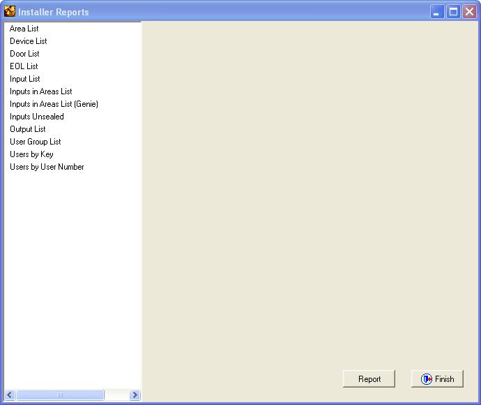 Installer Reports
